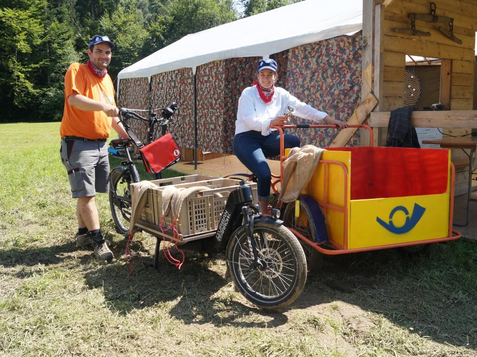 Joel Meier und Michaela Hut