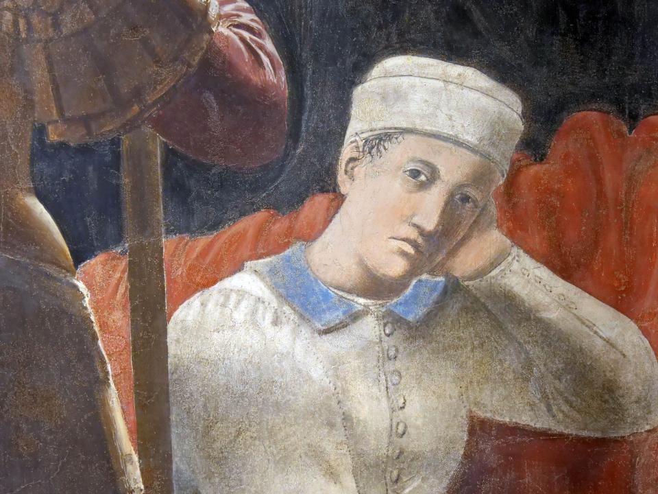 Der «träumende» Konstantin, gemalt von Piero della Francesca.