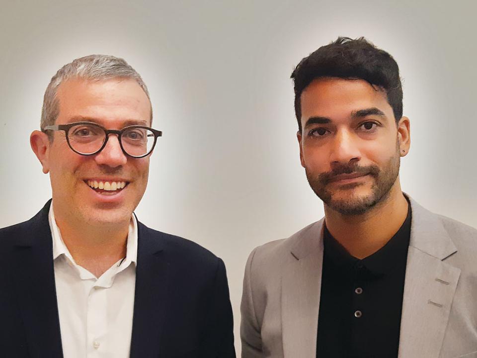 Jonathan Kreutner und Amir Dziri