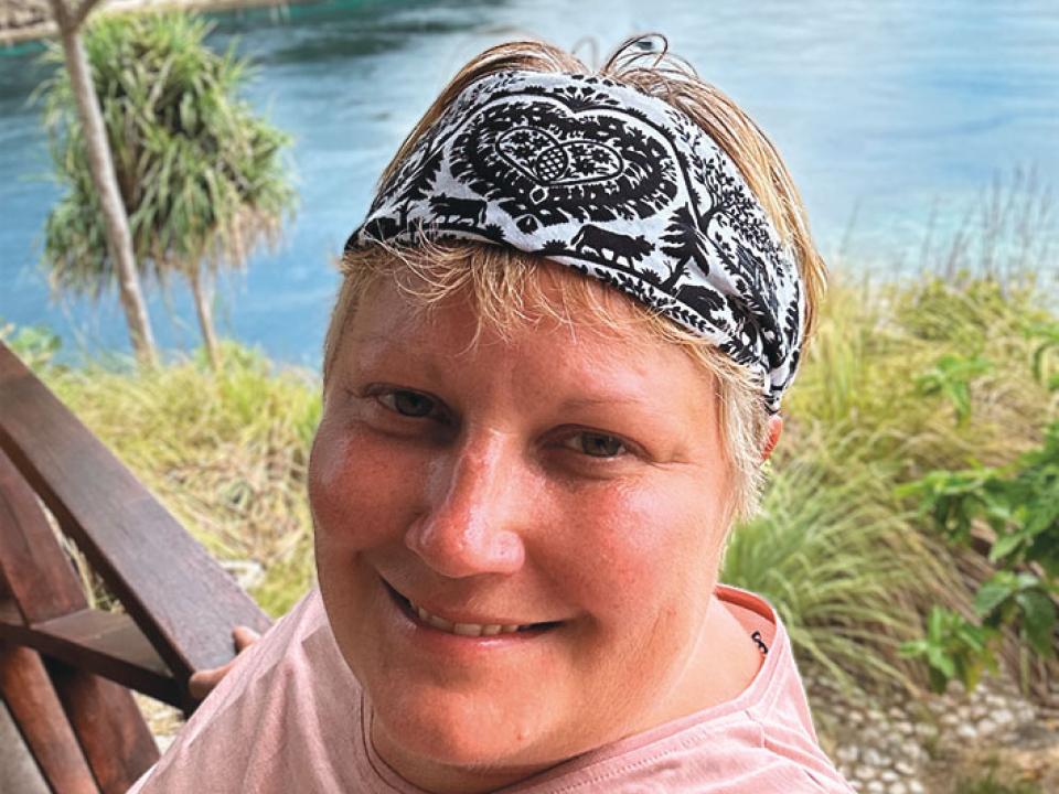 Glückliche Tage für Patricia Kressig in Indonesien