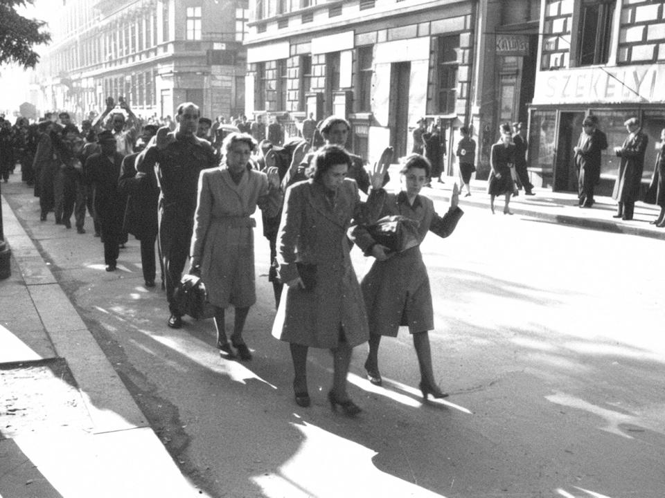 Festnahmen von Jüdinnen und Juden in Budapest 1944