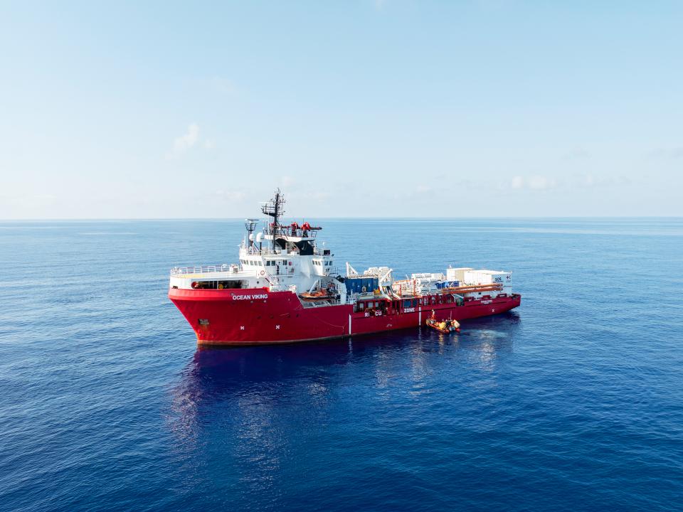 « Ocean Viking » : das Rettungsschiff von SOS MEDITERRANEE