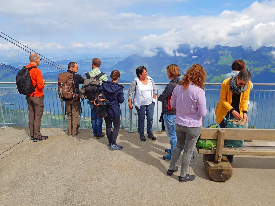 Aussicht auf den Vierwaldstättersee