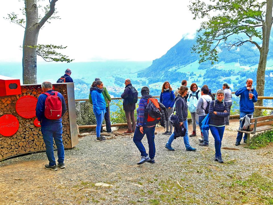 Mit Aussicht auf das Rütli