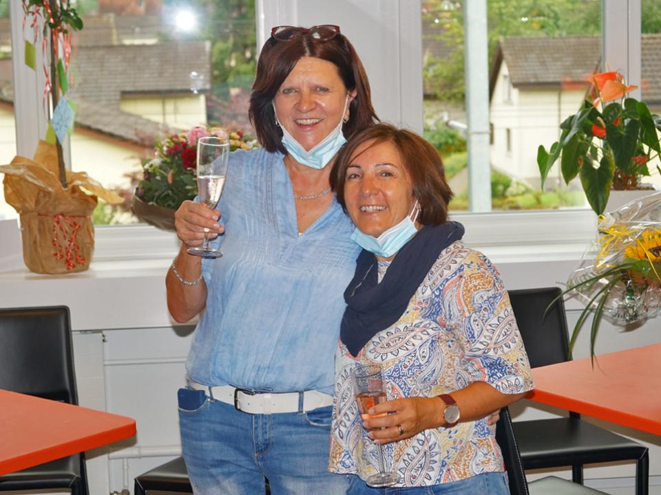 Ursi Vetter und Ingrid Breus