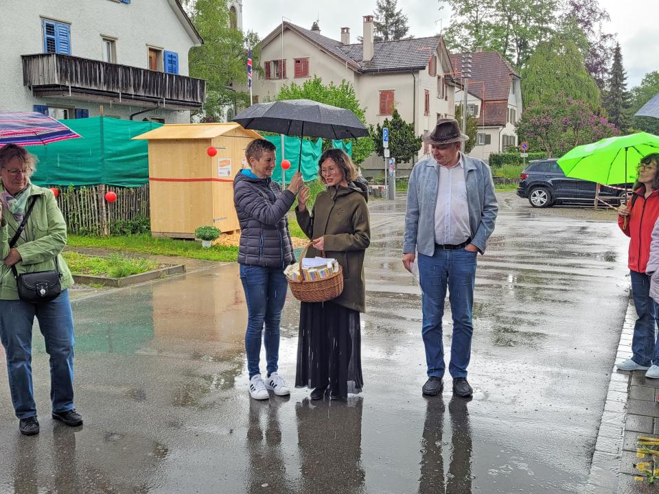 Simone Rutishauser dankt allen Helfer*innen