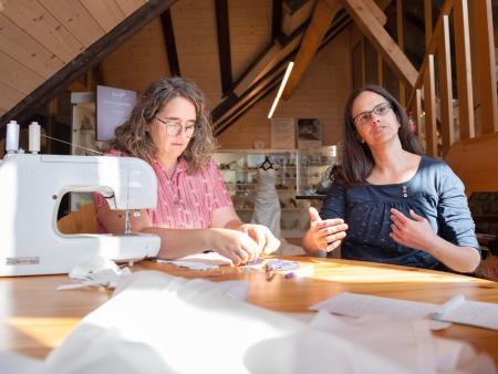 Aus Brautkleidern werden «Engelskleider»