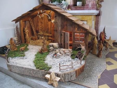 Schweizer Krippe in der Pfarreikirche Weinfelden