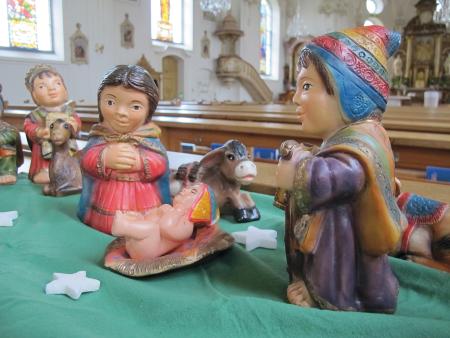 Krippe aus Peru