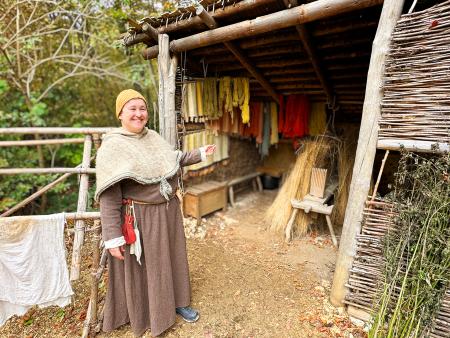Arbeiten wie im 9. Jahrhundert