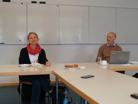 Andrea Honegger und Bruno Strassmann