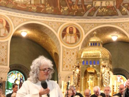 Aus allen Teilen der Schweiz angereist: Das kirchliche Umweltlabel «Grüner Güggel» verbindet Menschen und Kirchen.