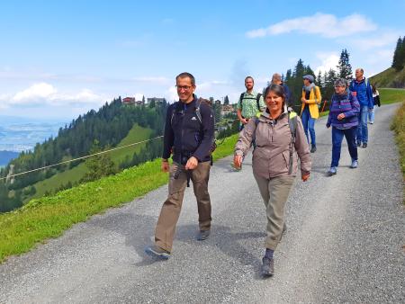 Abwärts geht's locker
