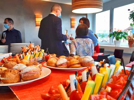 Verabschiedung mit Apero