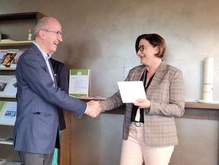 Stabsübergabe bei der Landeskirche