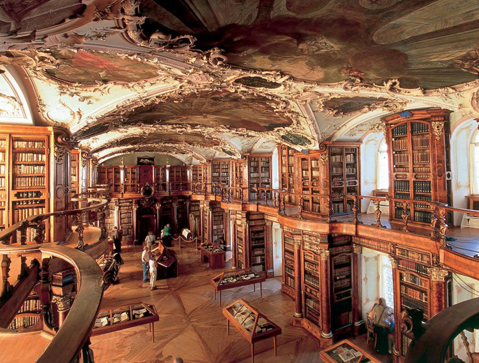 barocke Bibliothek 