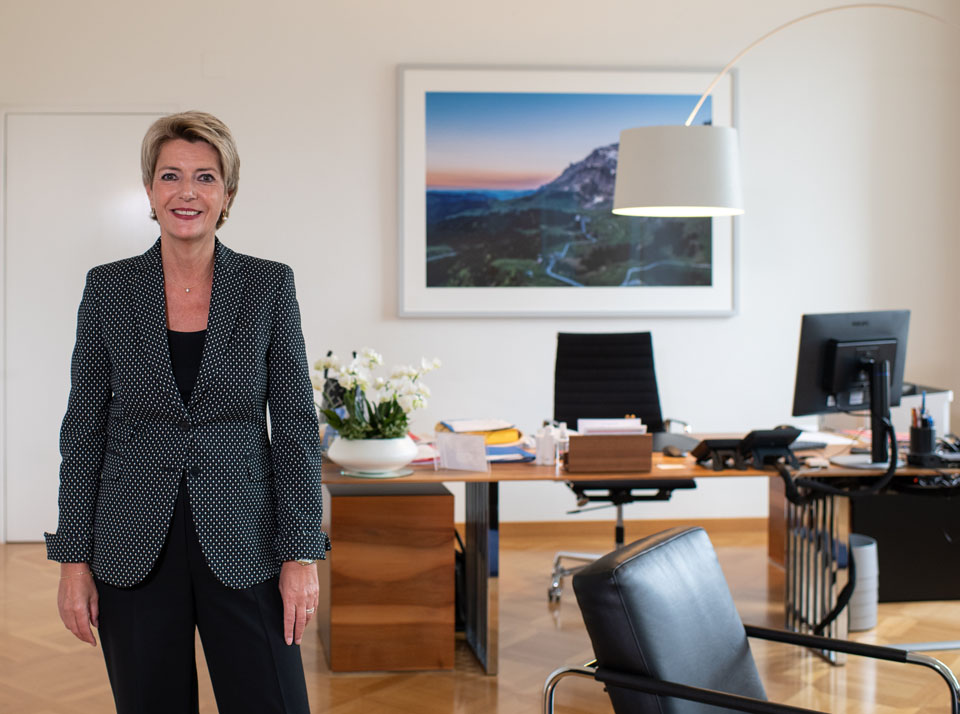 Bundesrätin Karin Keller-Sutter