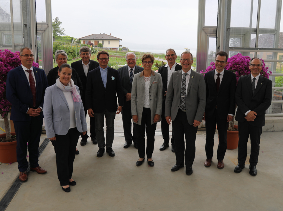 Treffen des Domkapitels mit der Thurgauer Regierung 