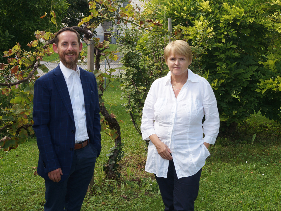 Tobias Zierof und Anne Zorell Gross.