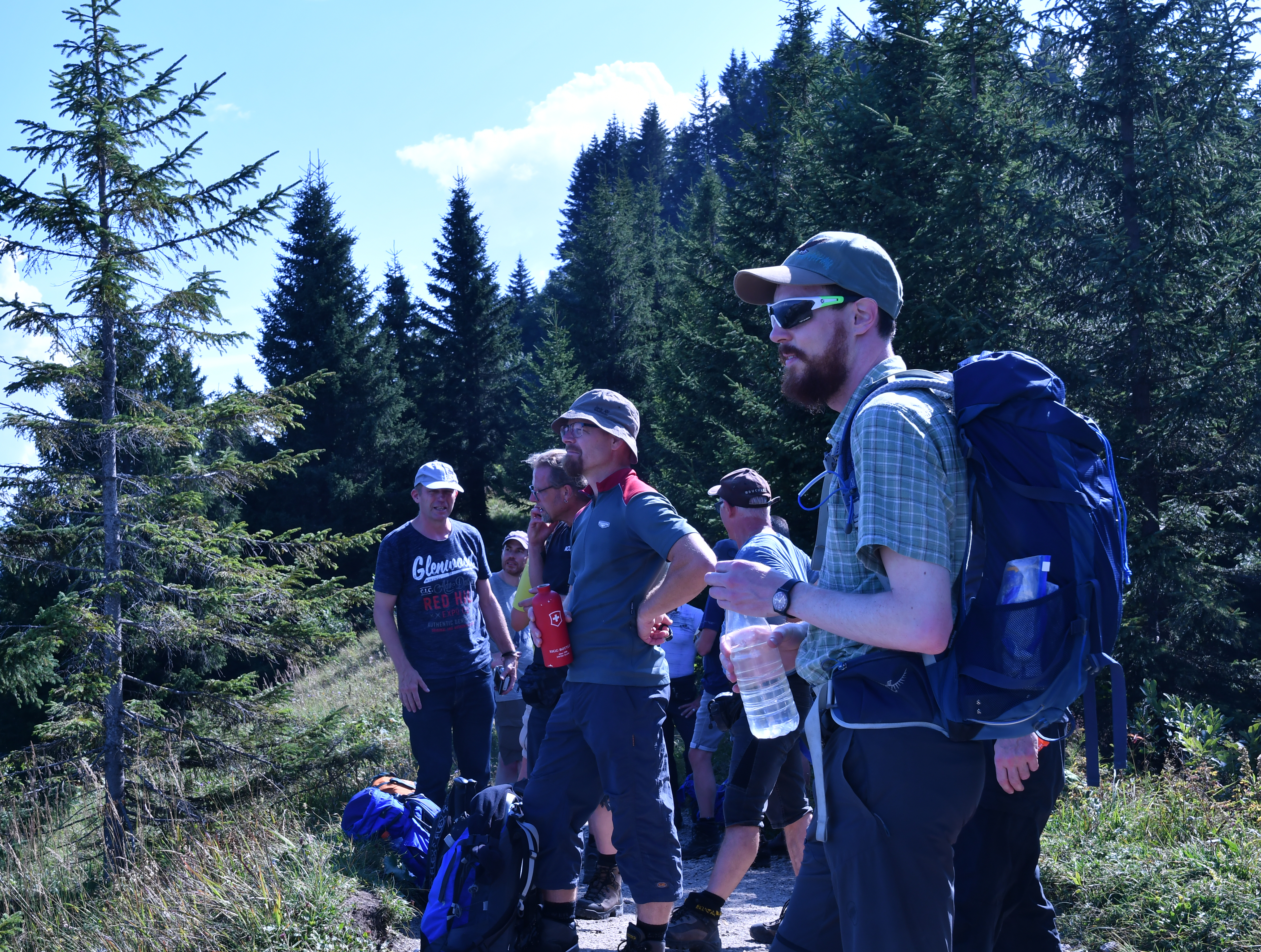 Die Berger GENTS laden auch zu Wandertouren ein, bei denen das eine oder andere interessante Gespräch entsteht.