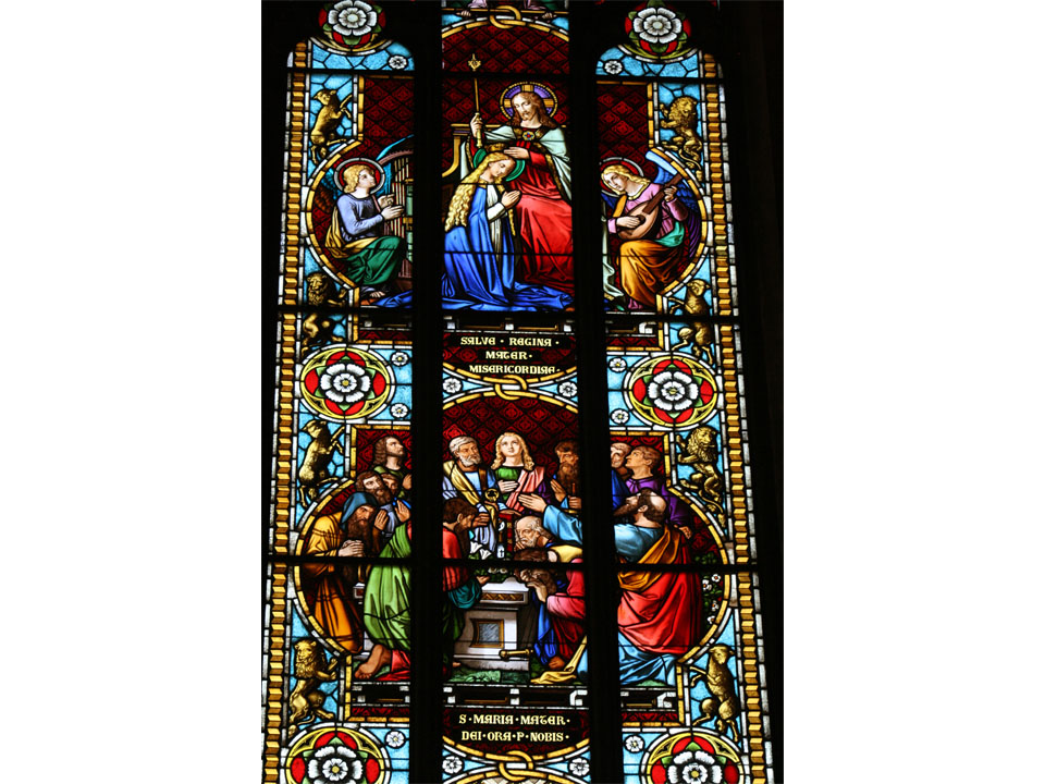 Chorfenster von St. Maria in Schaffhausen 