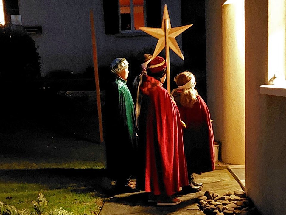 Sternsinger im Jahr 2022 in Märstetten