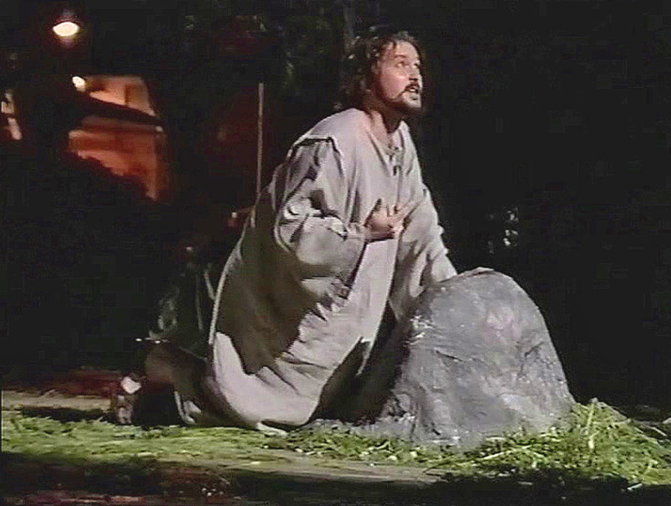 Im Garten Getsemani ringt Jesus darum, welchen Weg er einschlagen soll.