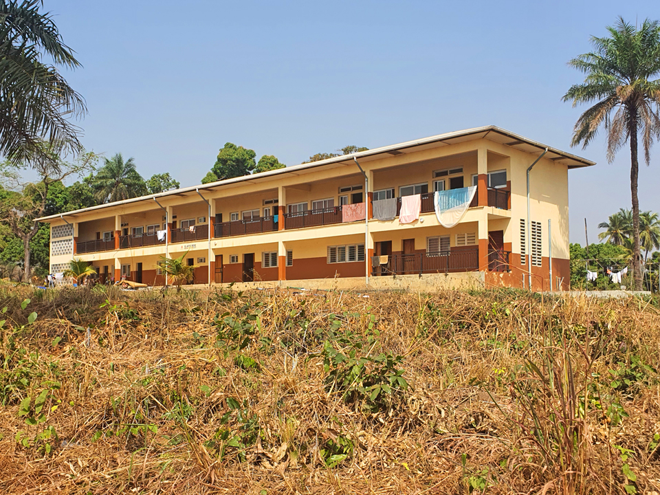 Wohnhaus der Kinder und Jugendlichen des Projektes «Fambul» der Salesianer in Sierra Leone