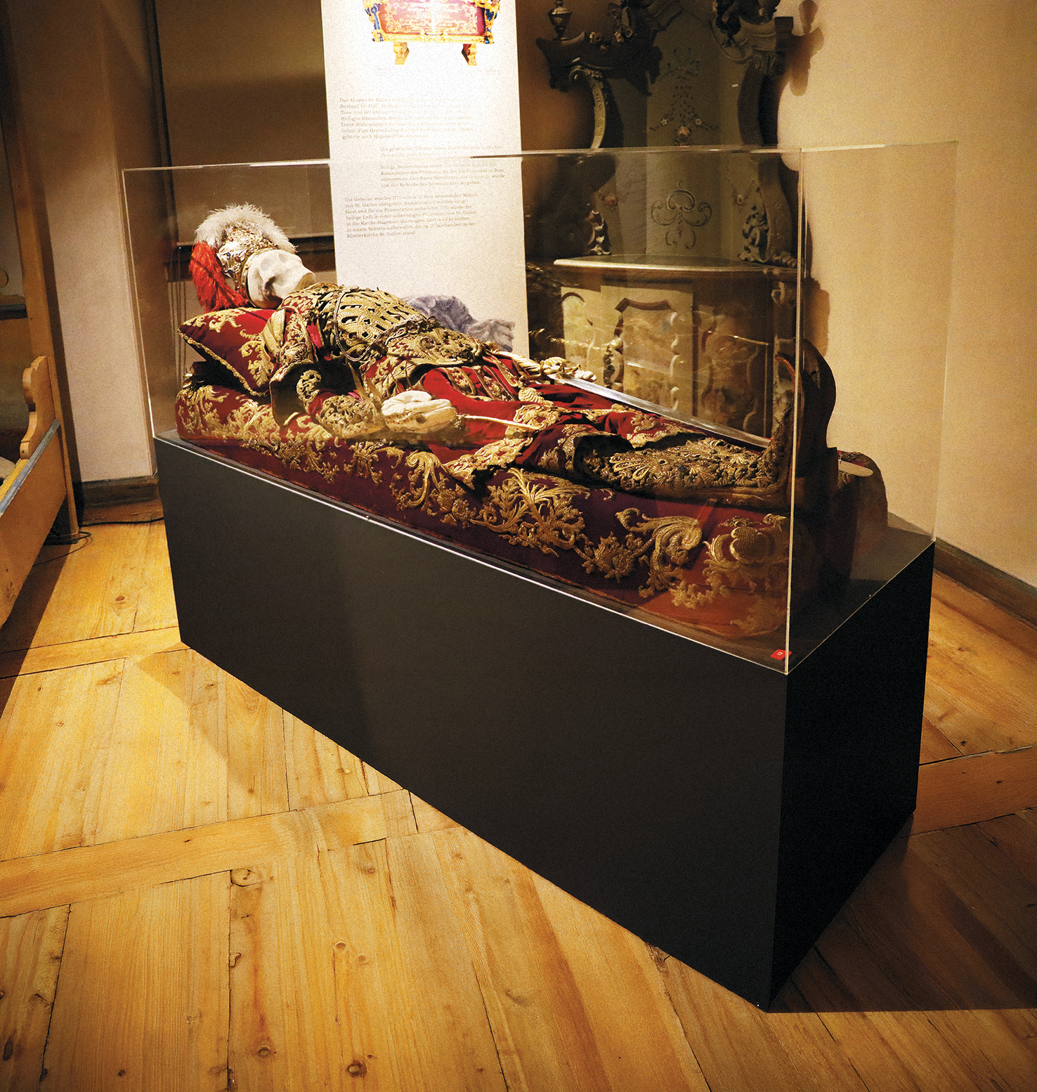 Reliquiar des Katakombenheiligen Benedictus von Hagenwil