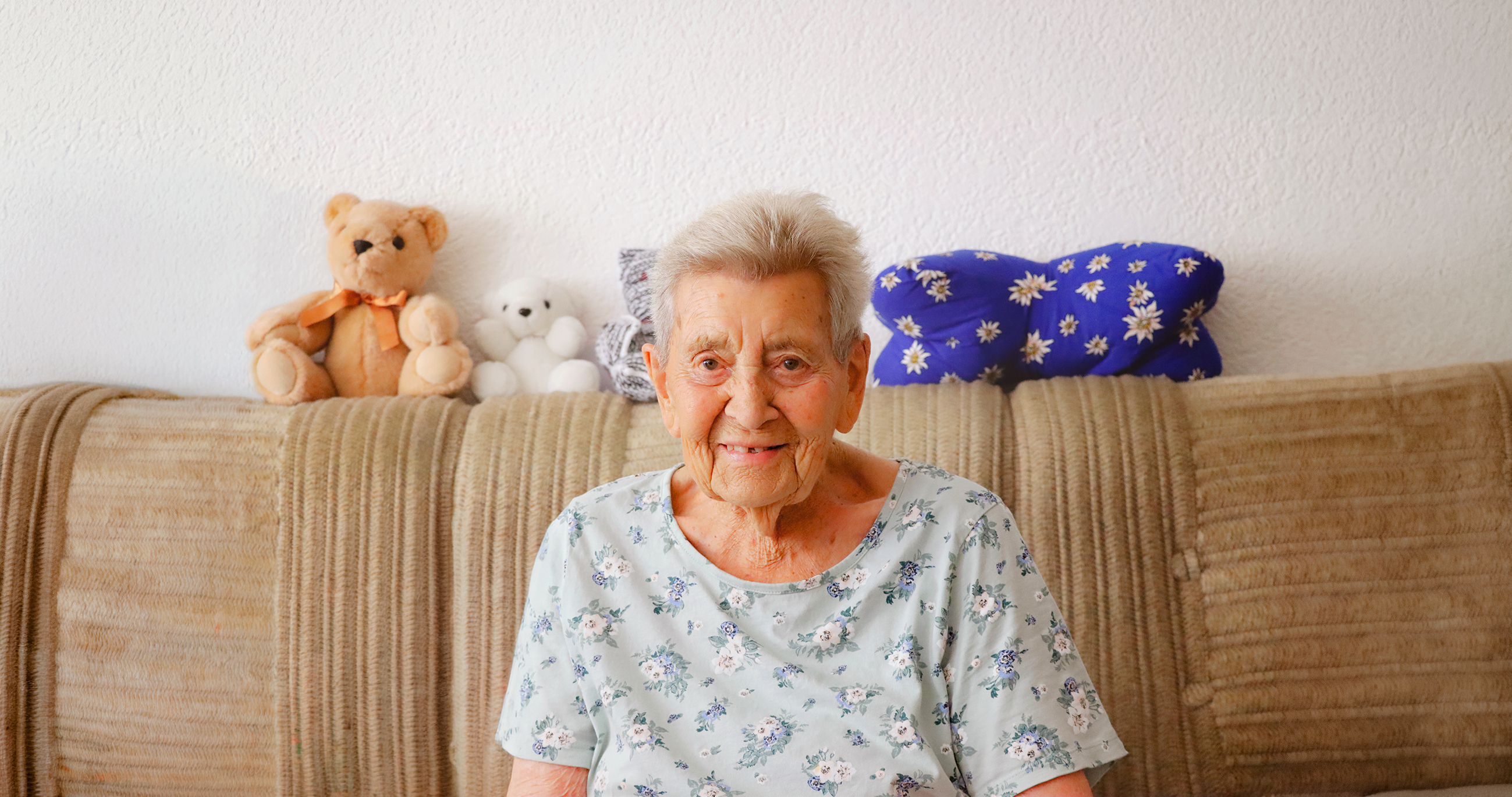 Berta Hürlimann aus Neunkirch, 100 Jahre alt