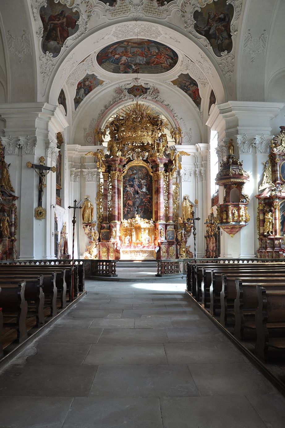 Barocke Klosterkirche St. Katharinental in Diessenhofen