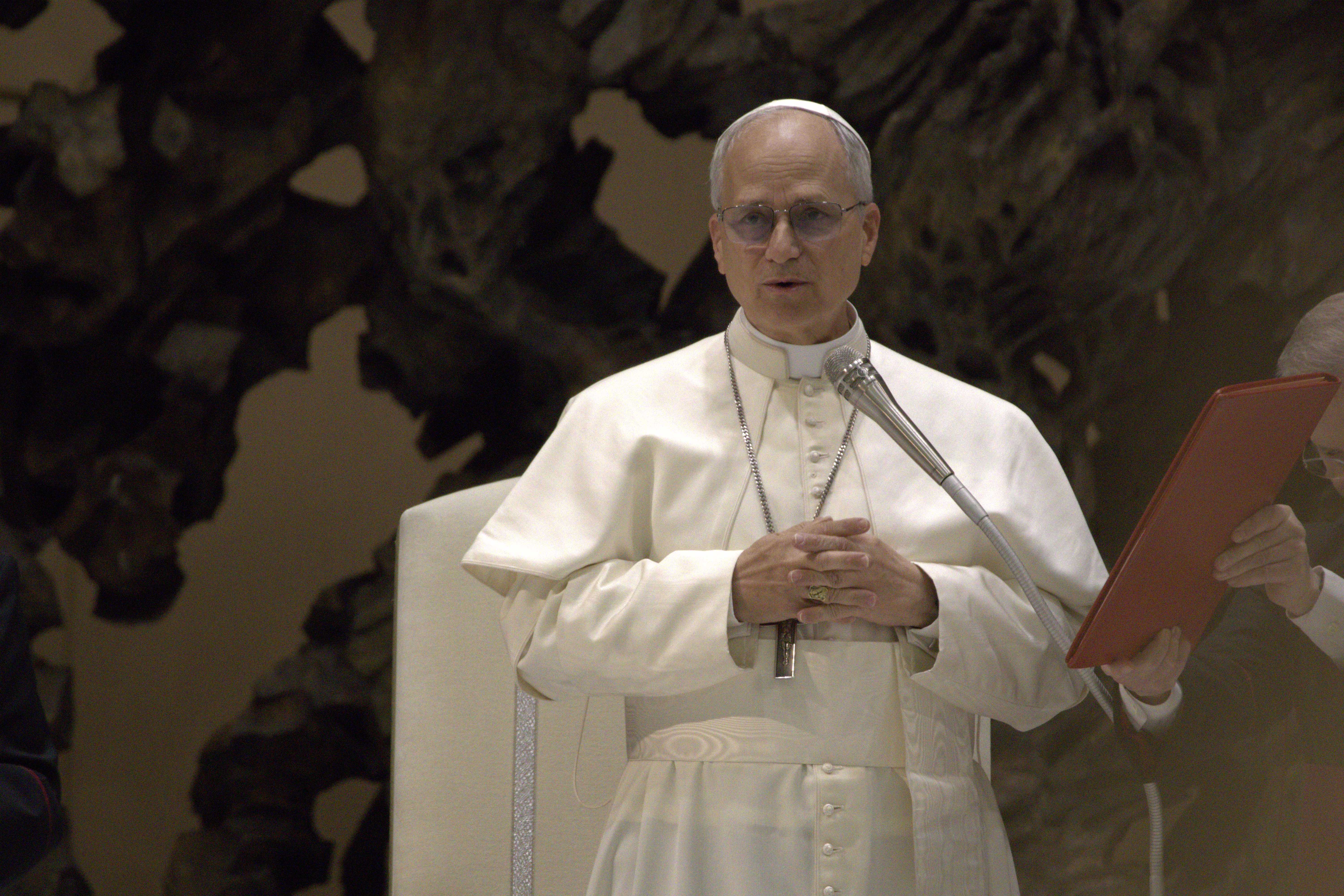 Papst Leo XIV. während einer Messe 